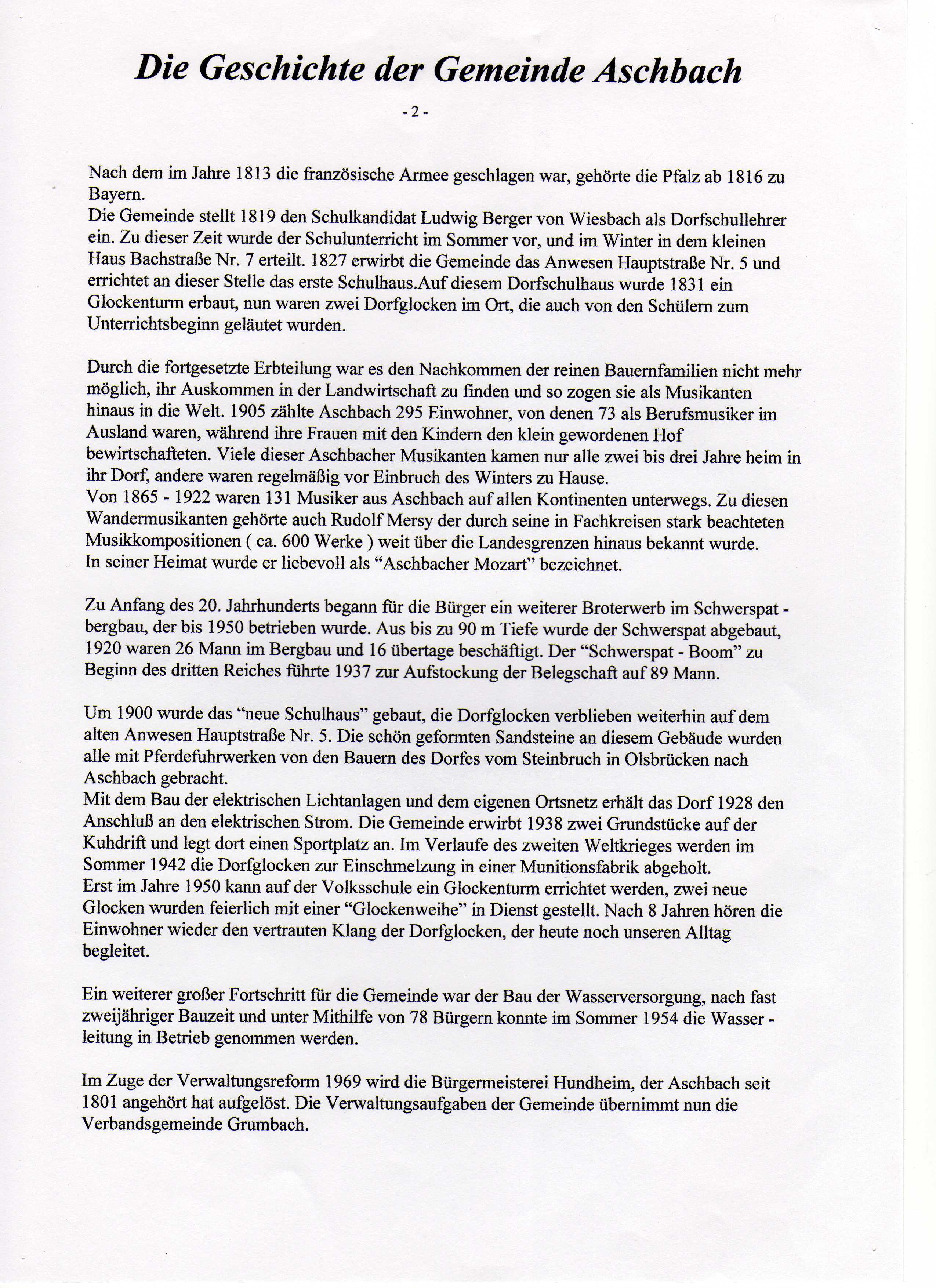 Geschichte Dieter Leonhardt